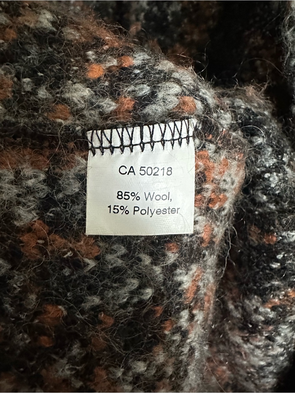 Size XXL TerraWare Women’s Wool Blend Boucle Open Front Cardigan Sweater - Picture 6 of 6